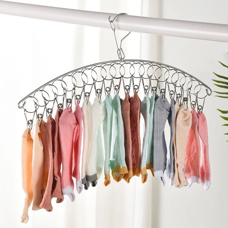 10 Clips Stainless Steel Cloth - Sock Organizer Tray review and price