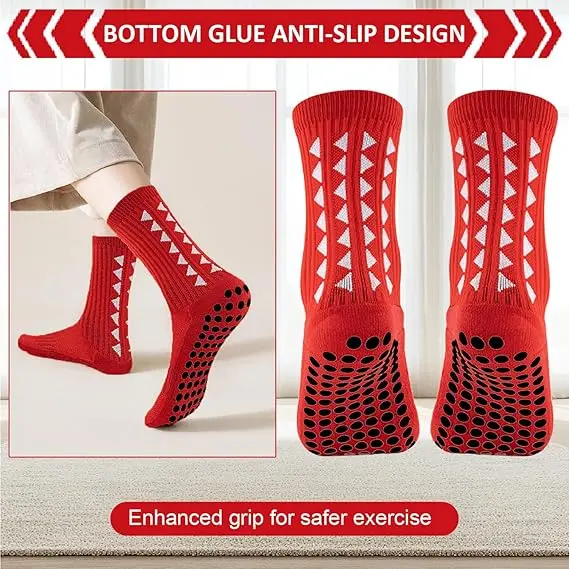 AMLANG Men's Non Slip Grip Soc - Grip Sock Yoga review and price