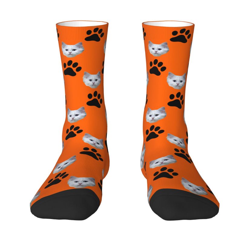 Custom Personalized Cat Head F - Dress Sock Men review and price