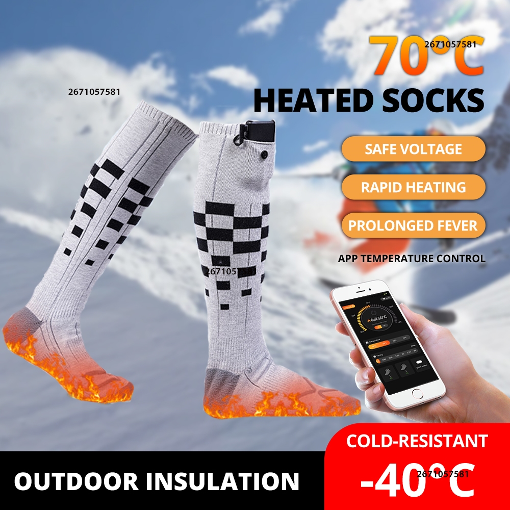 APP Control Heated Socks Recha - Thermal Sock Winter review and price